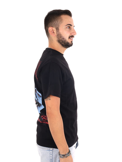 Propaganda 26FWPRTS998 BLACK, t-shirt da uomo nera