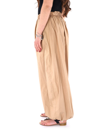 Pantaloni beige da donna Miss Love, eleganza e comfort