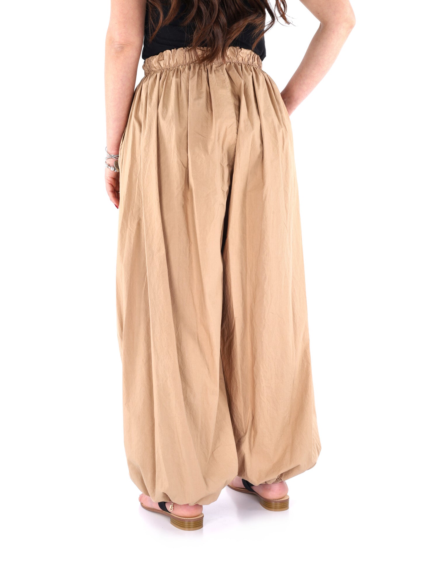 Pantaloni beige da donna Miss Love, eleganza e comfort