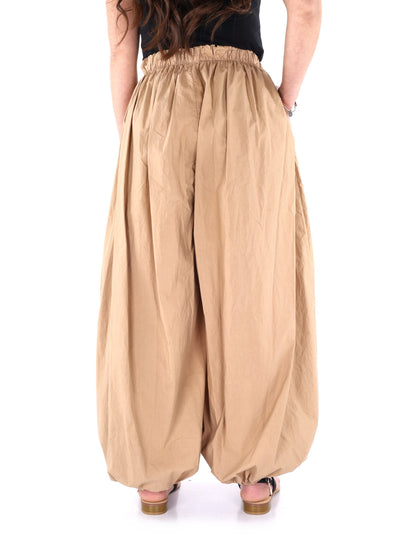 Pantaloni beige da donna Miss Love, eleganza e comfort