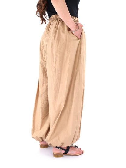 Pantaloni beige da donna Miss Love, eleganza e comfort