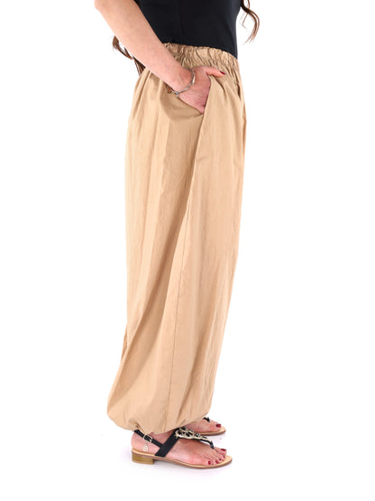 Pantaloni beige da donna Miss Love, eleganza e comfort