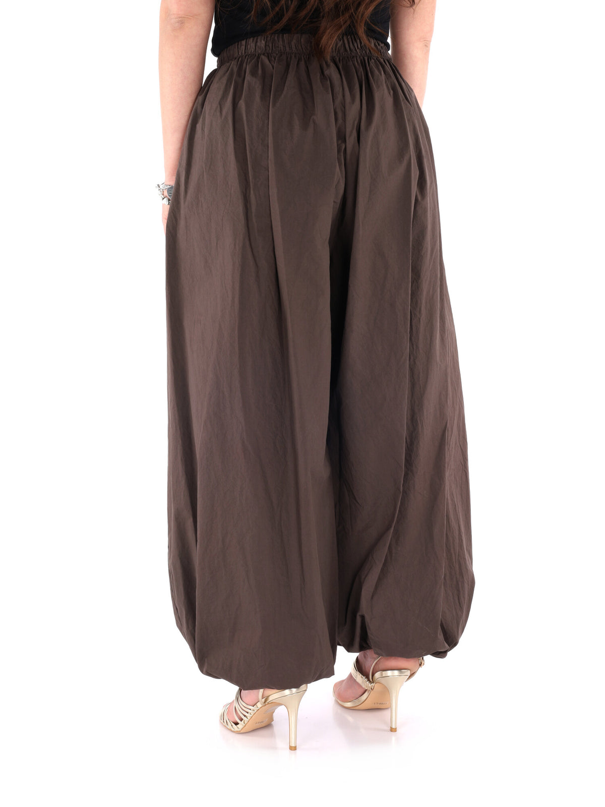 Miss love pantalone da donna cioccolato