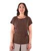 t-shirt-donna-miss-love-in-marrone-stile-semplice-e-versatile