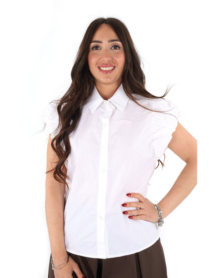 Miss Love camicia bianca da donna elegante e versatile