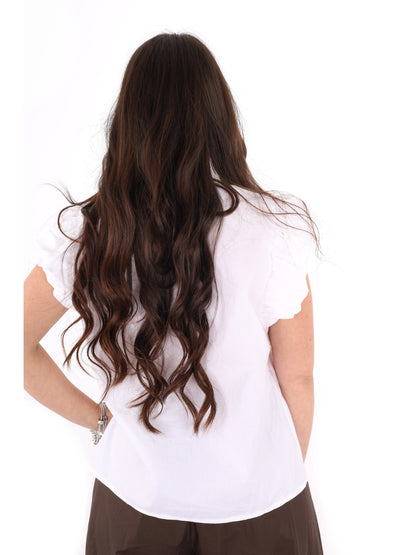 Miss Love camicia bianca da donna elegante e versatile