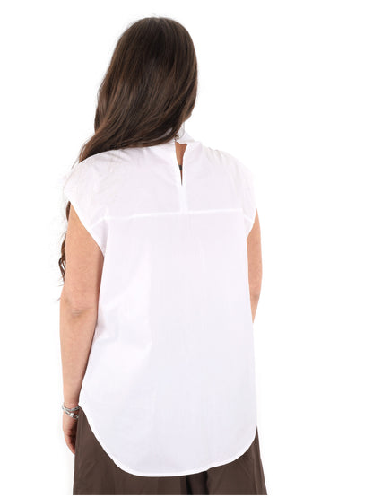 Camicia bianca da donna Miss Love, elegante e versatile