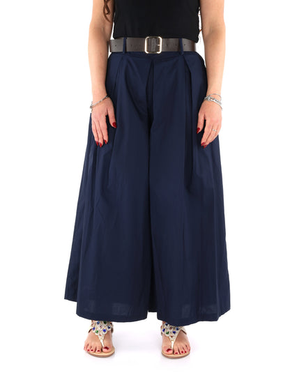 Pantaloni blu da donna Miss Love, eleganti e versatili
