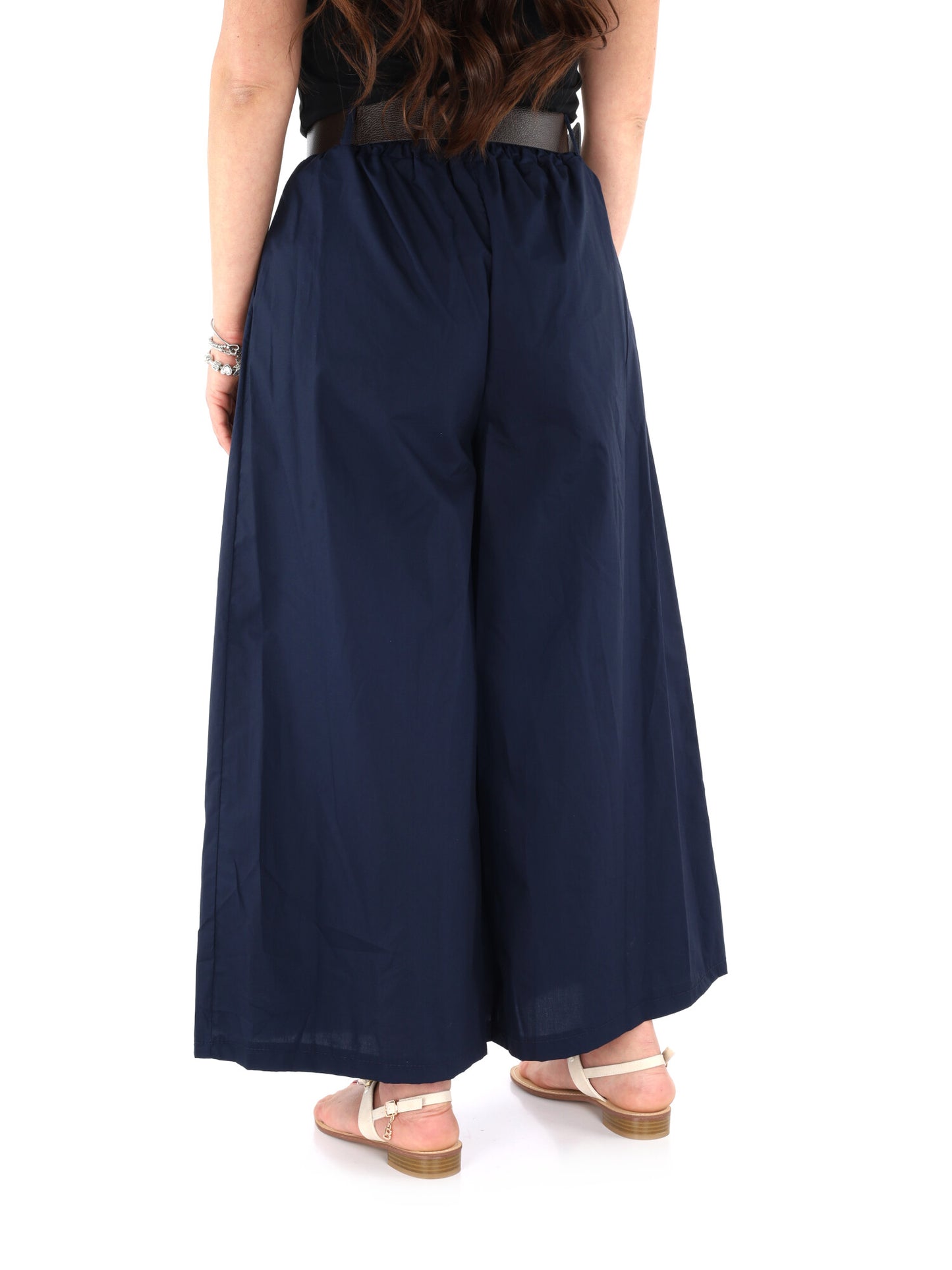 Pantaloni blu da donna Miss Love, eleganti e versatili