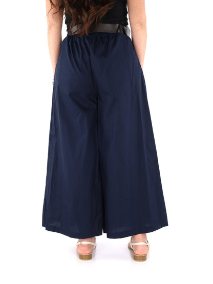 Pantaloni blu da donna Miss Love, eleganti e versatili