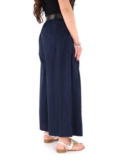Pantaloni blu da donna Miss Love, eleganti e versatili