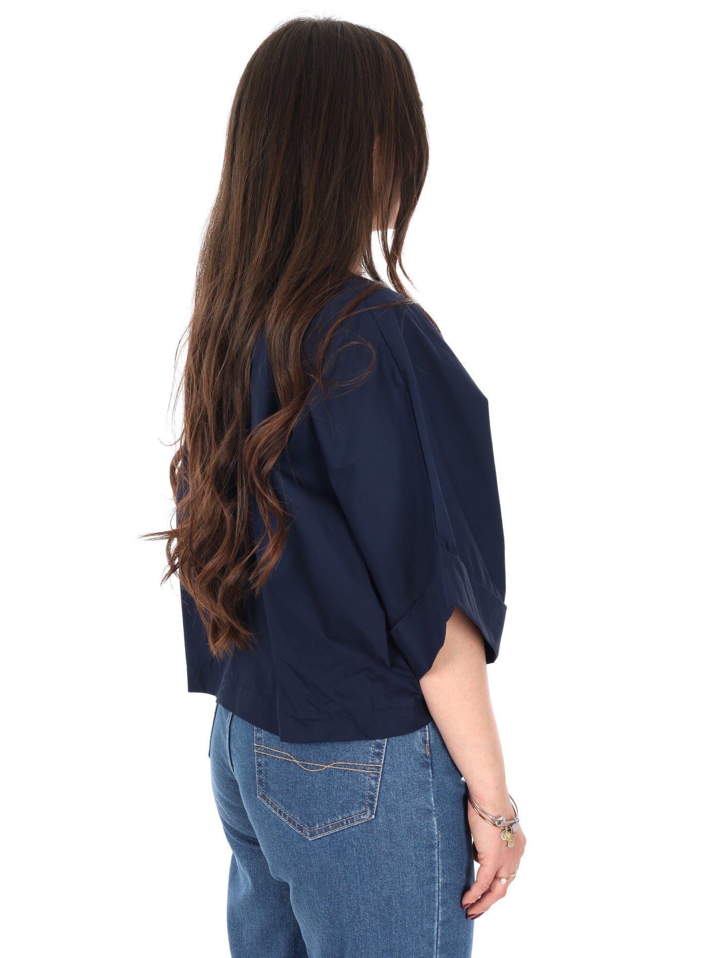 Miss Love blusa donna in blu elegante e versatile