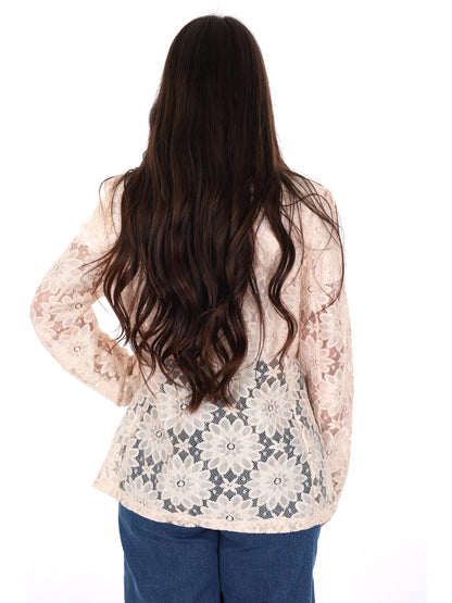Miss Love blazer donna beige elegante e versatile