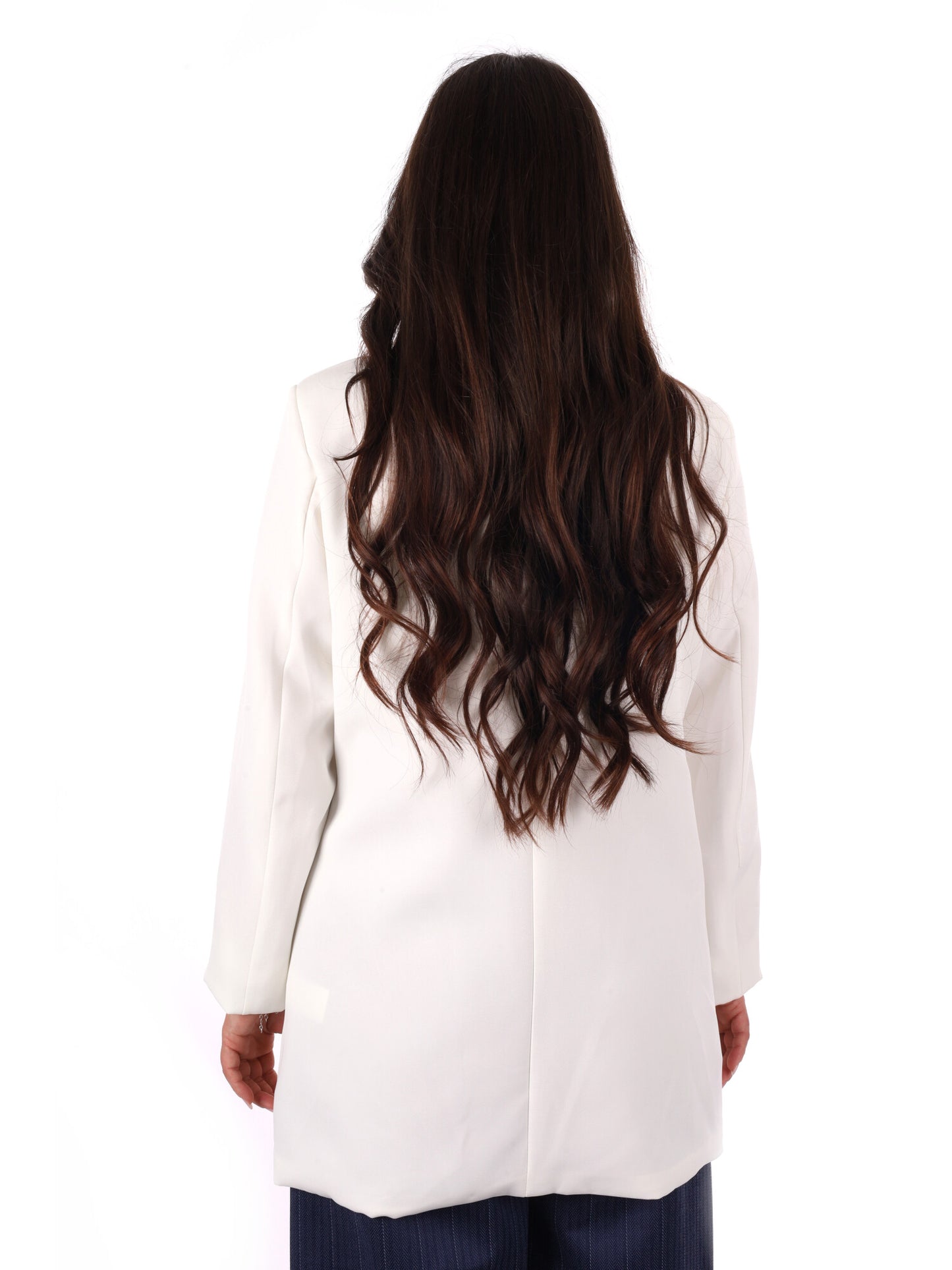 Miss Love giacca blazer donna elegante color crema per primavera