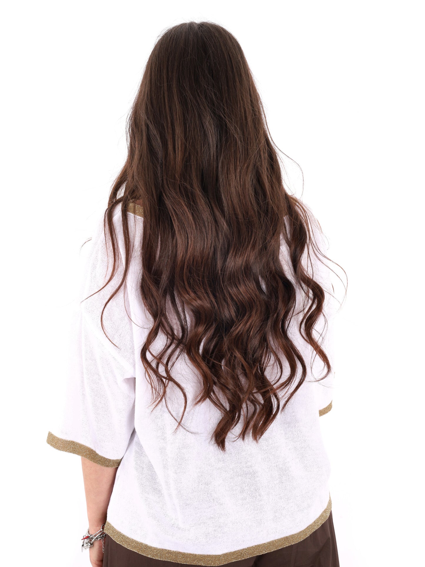 Miss Love t-shirt a maniche corte donna bianca