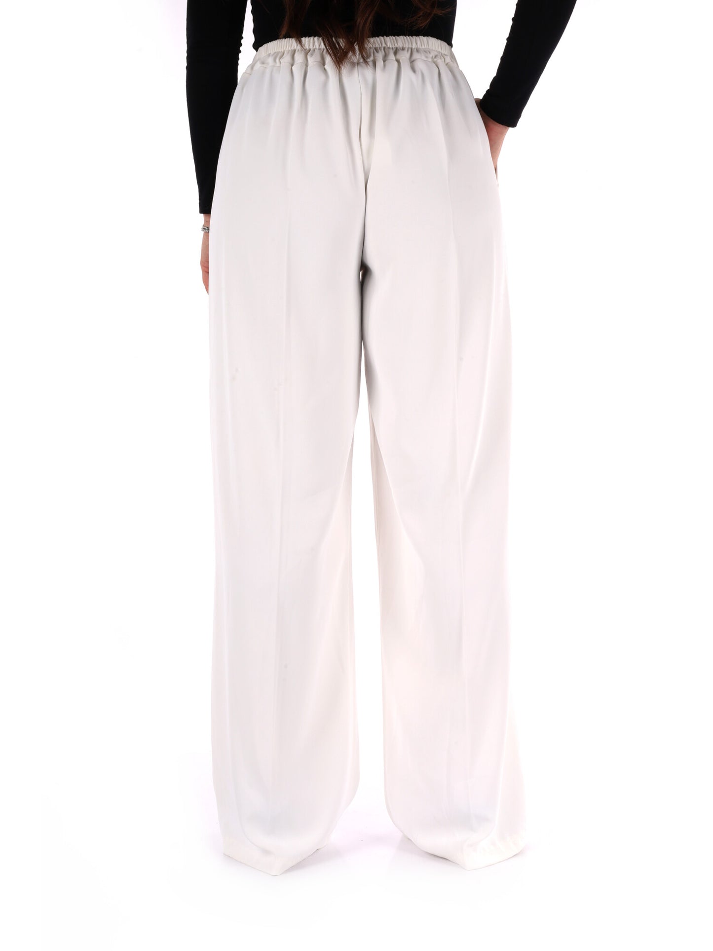 Pantaloni bianchi Miss Love da donna, eleganti e versatili per primavera