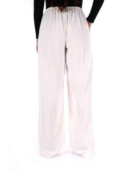 Pantaloni bianchi Miss Love da donna, eleganti e versatili per primavera