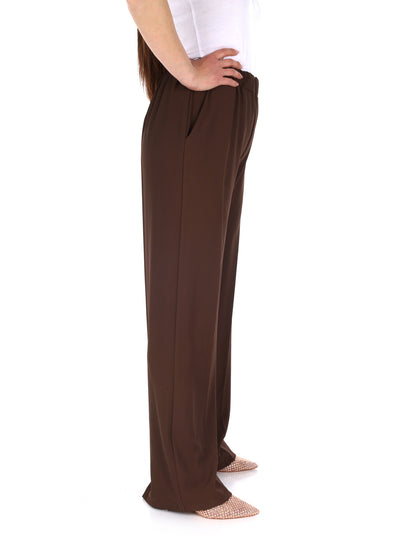 Pantaloni Miss Love beige da donna per look casual primavera-estate
