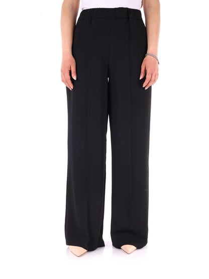 Pantaloni eleganti da donna Miss Love in nero per la primavera-estate