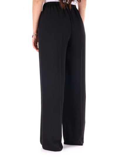 Pantaloni eleganti da donna Miss Love in nero per la primavera-estate
