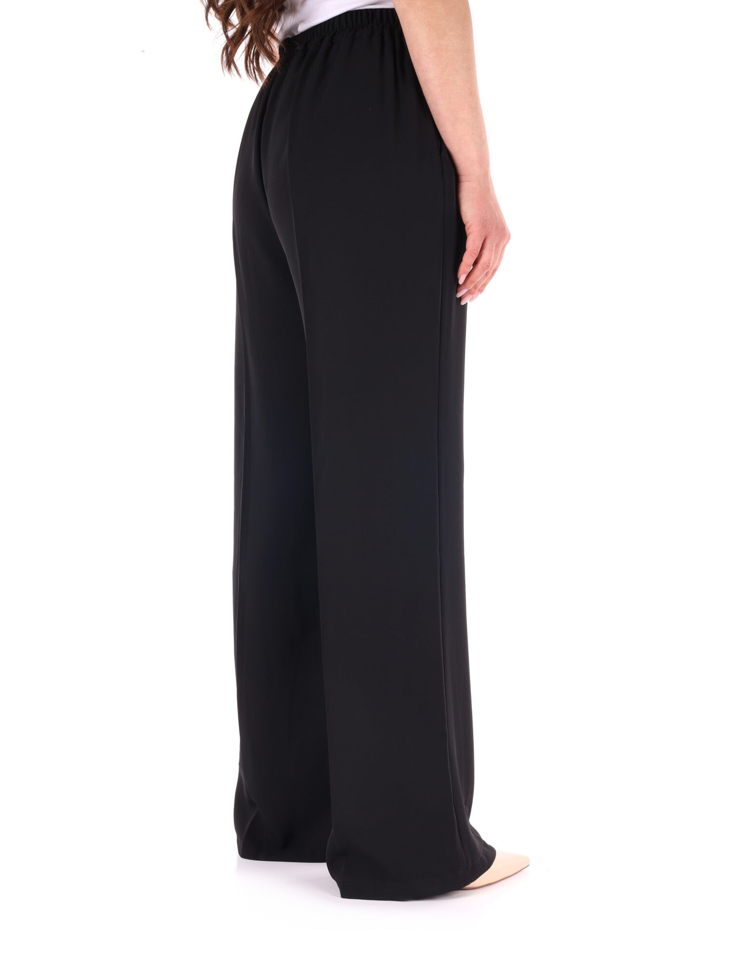 Pantaloni eleganti da donna Miss Love in nero per la primavera-estate