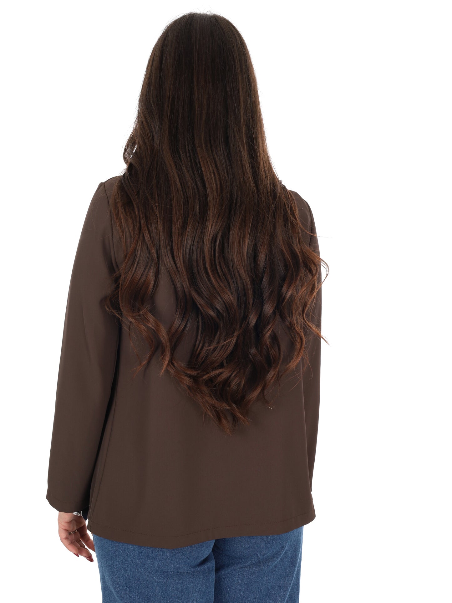 Giacca blazer Miss Love beige da donna per primavera estate