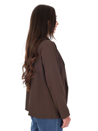 Giacca blazer Miss Love beige da donna per primavera estate