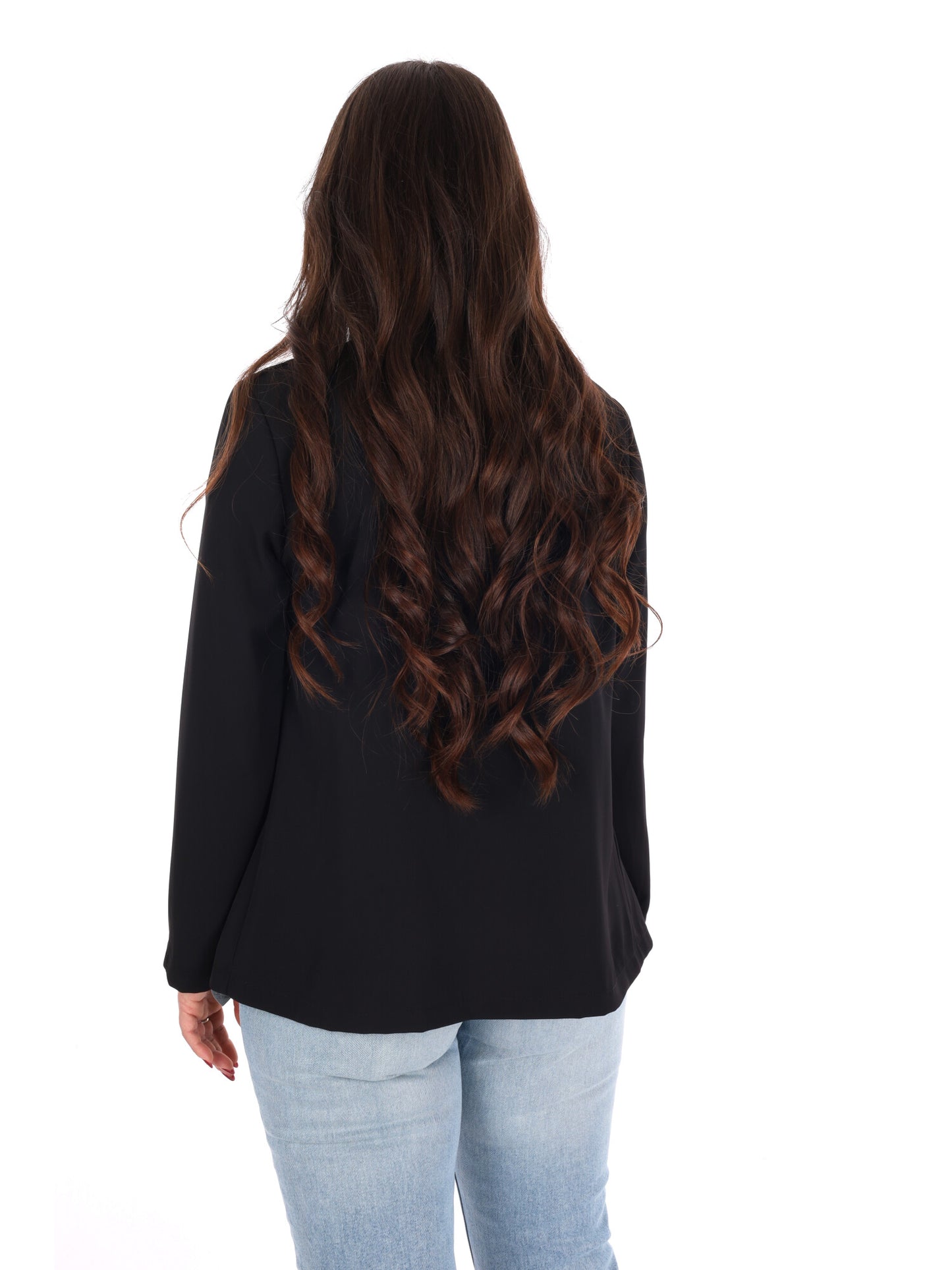 Giacca elegante Miss Love da donna in nero per la primavera