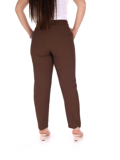Pantaloni Miss Love donna beige dal taglio versatile e moderno
