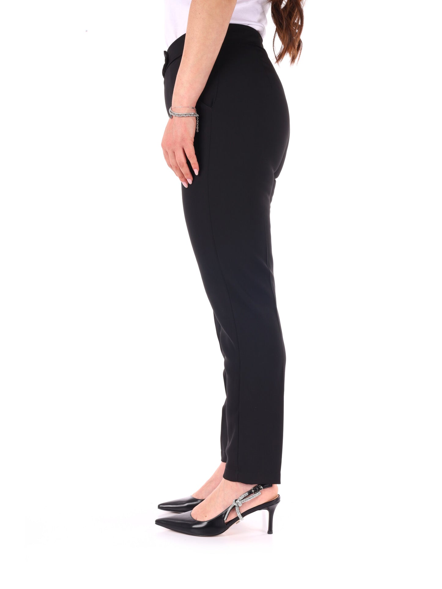 Pantaloni neri Miss Love da donna per un look elegante e confortevole