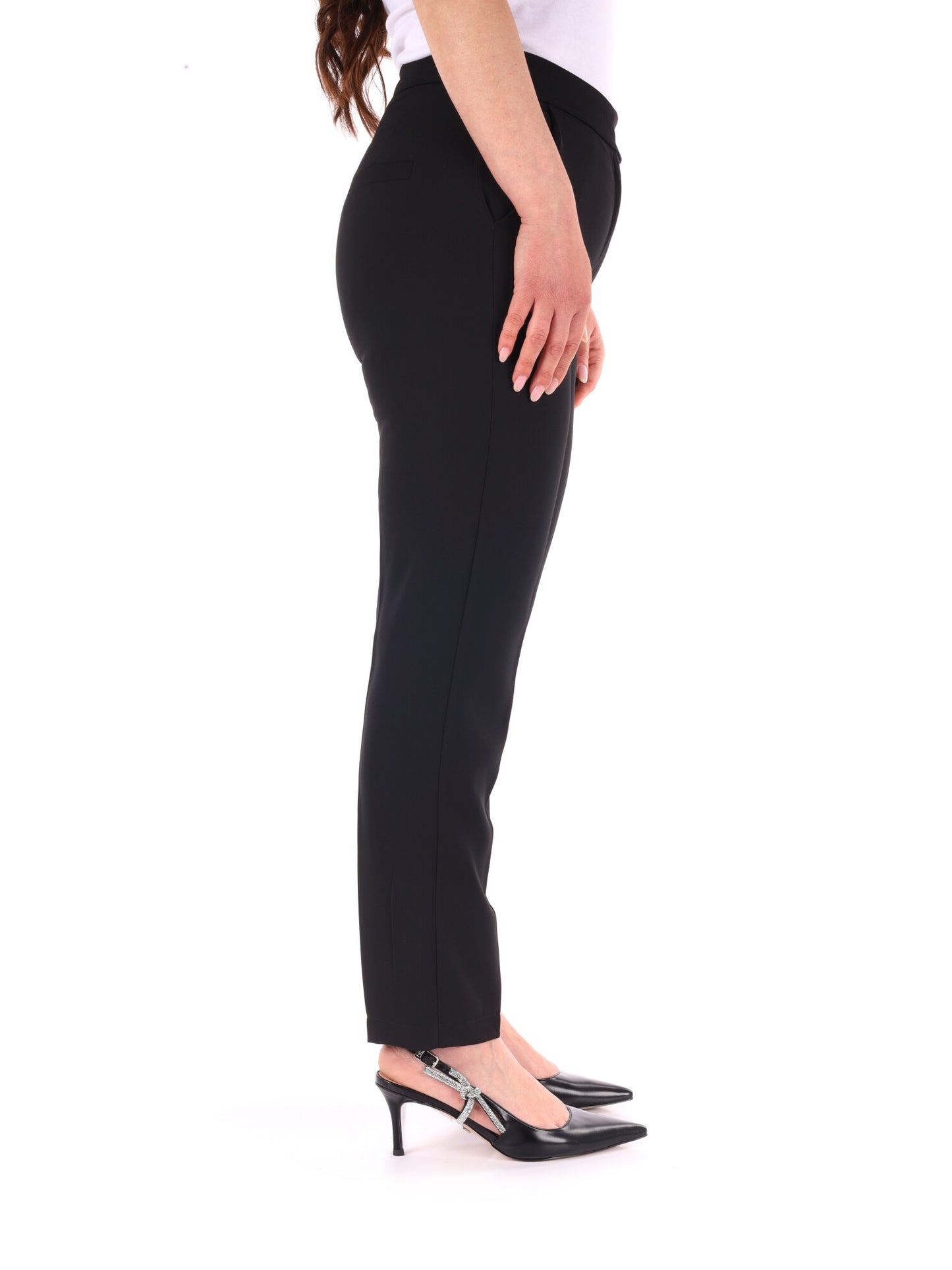 Pantaloni neri Miss Love da donna per un look elegante e confortevole