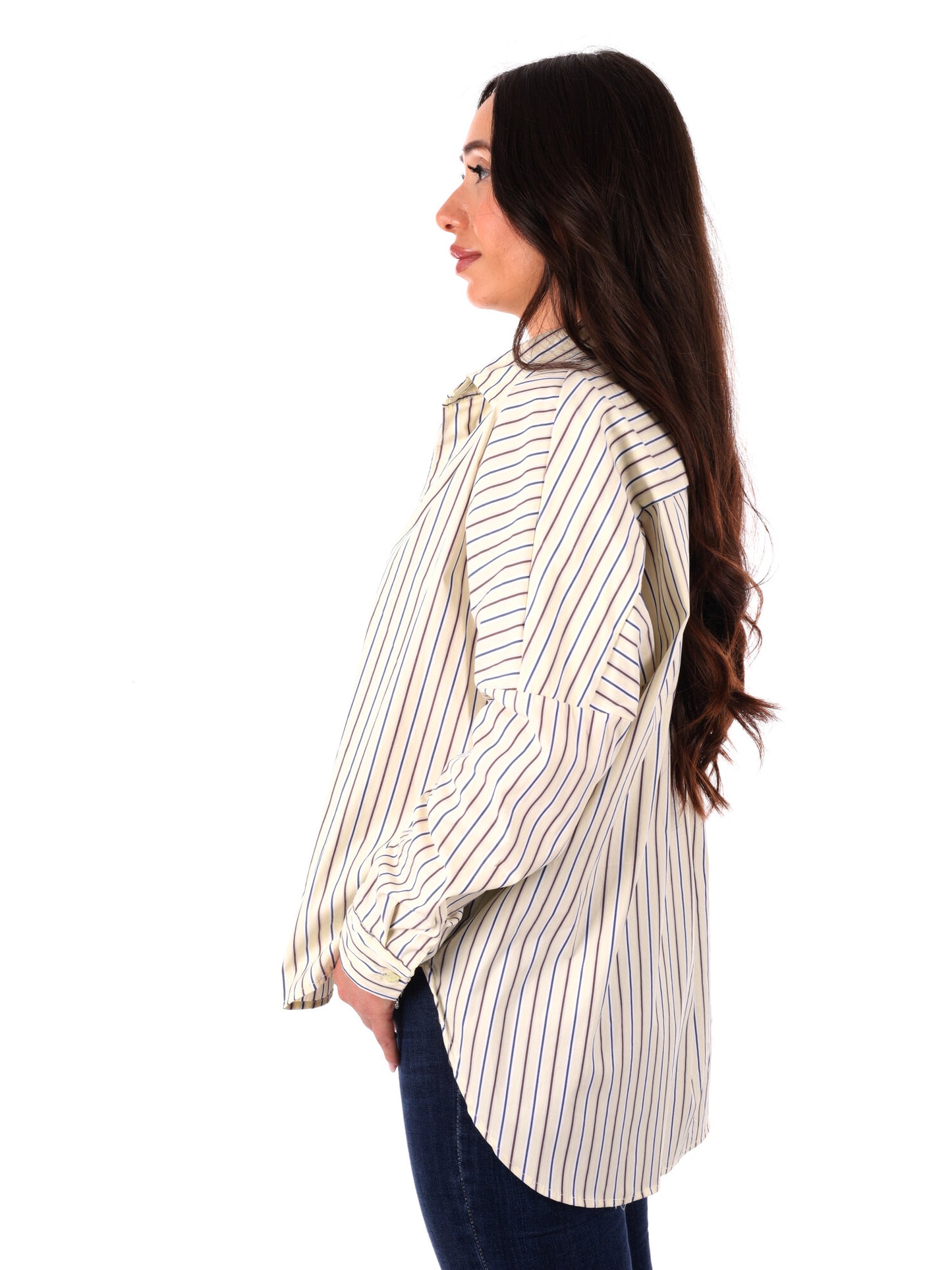 Camicia gialla da donna Miss Love ideale per la primavera