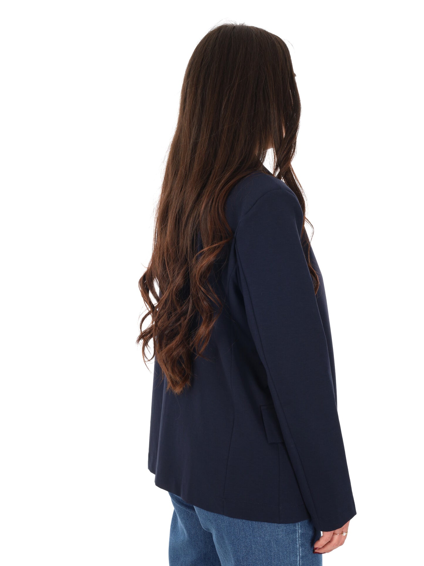 Miss Love giacca blazer donna blu elegante e versatile