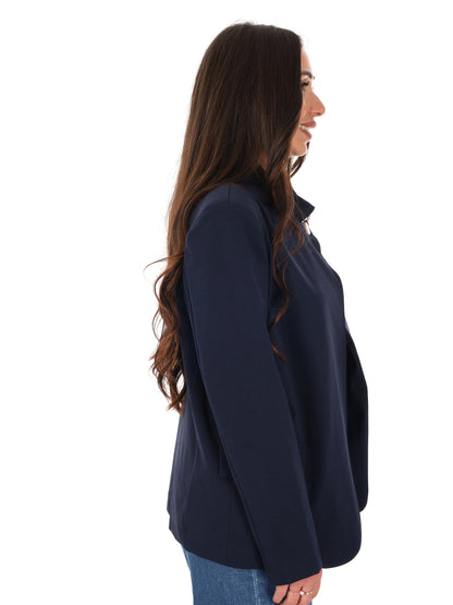 Miss Love giacca blazer donna blu elegante e versatile