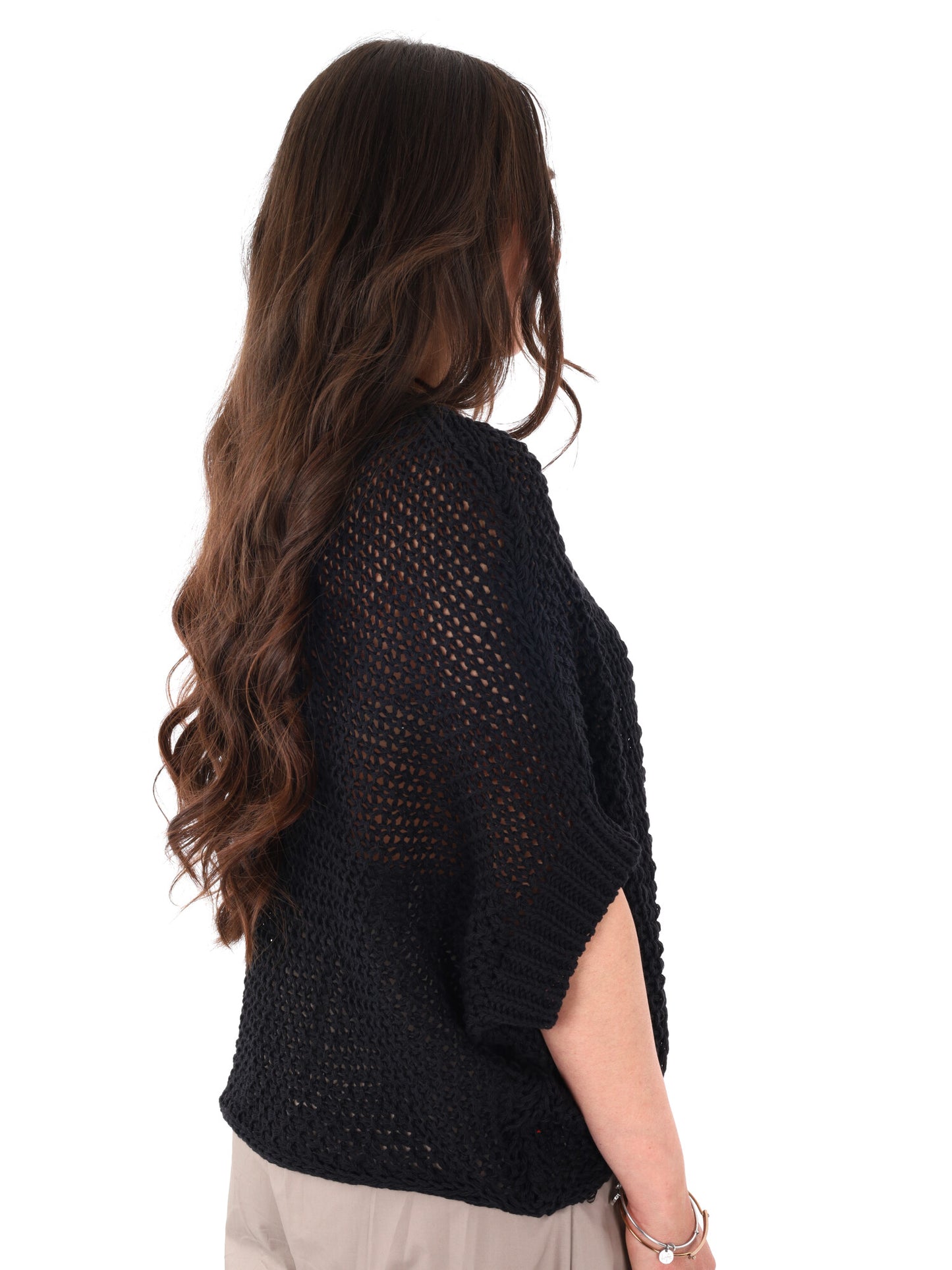 Miss Love maglia nera da donna elegante e versatile
