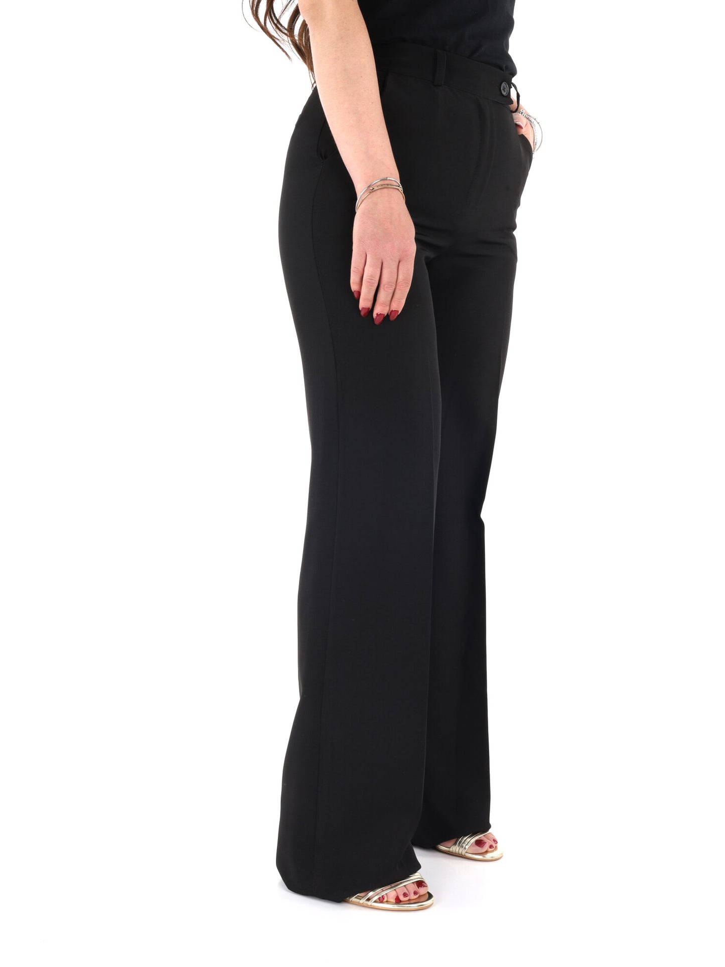 Miss Love, pantaloni eleganti da donna in nero per ogni occasione