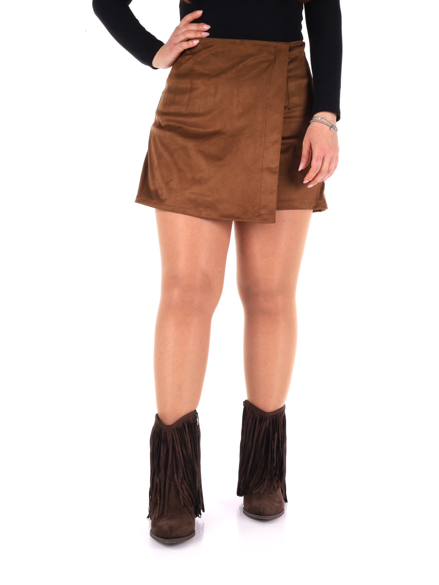 Shorts beige da donna Miss Love per un look casual estivo