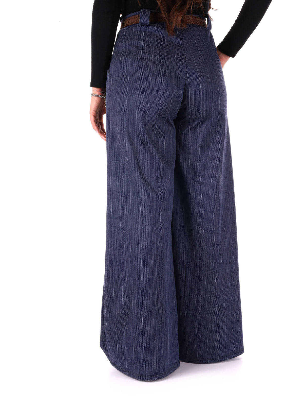 Miss love pantalone da donna blu