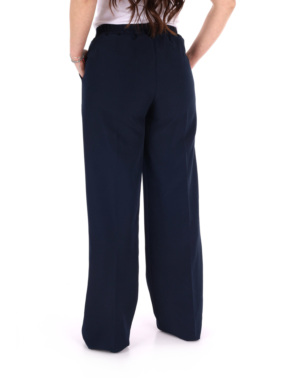 Miss love pantalone da donna blu
