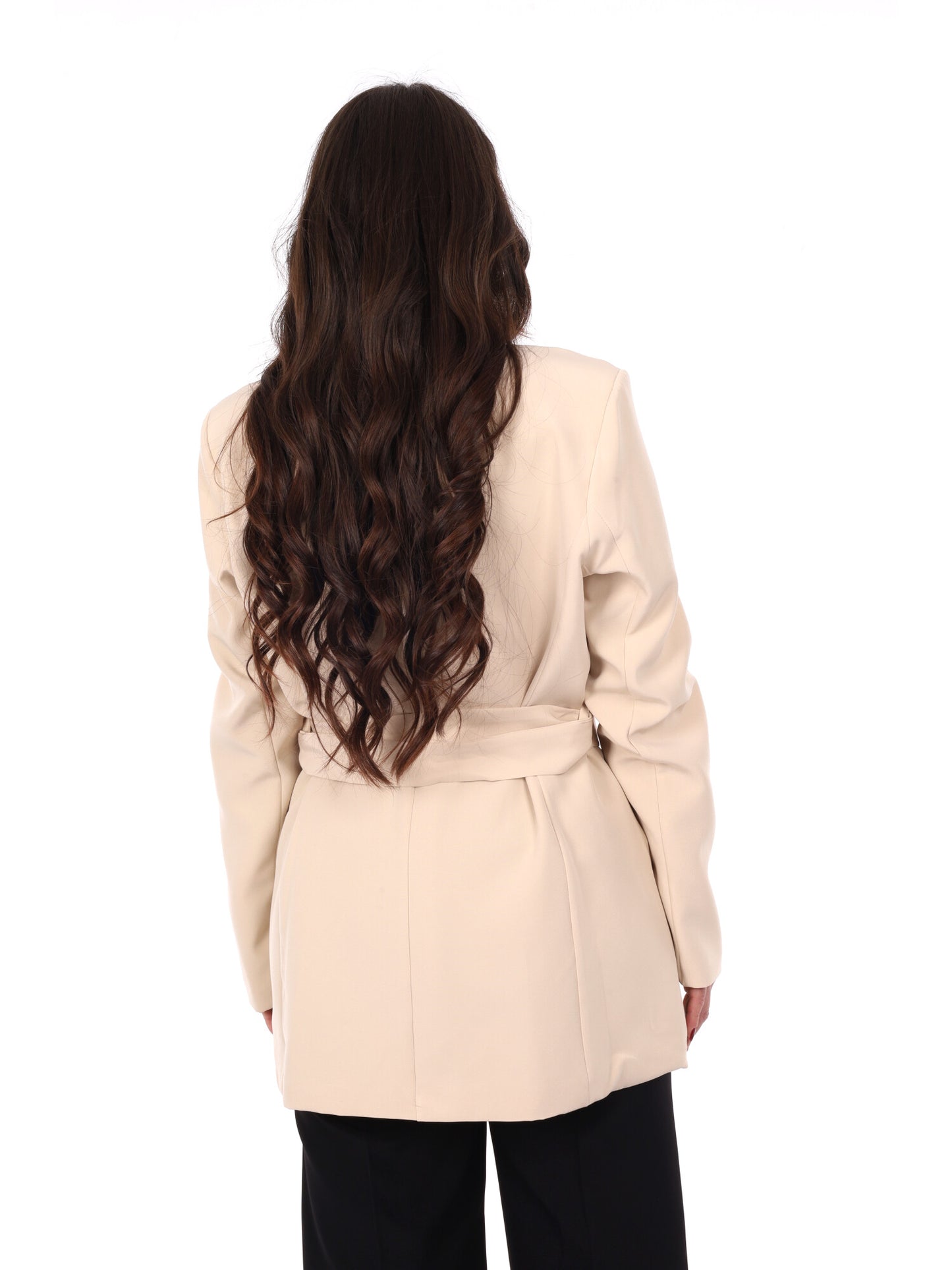 Giacca Miss Love beige da donna, versatile e perfetta per la primavera