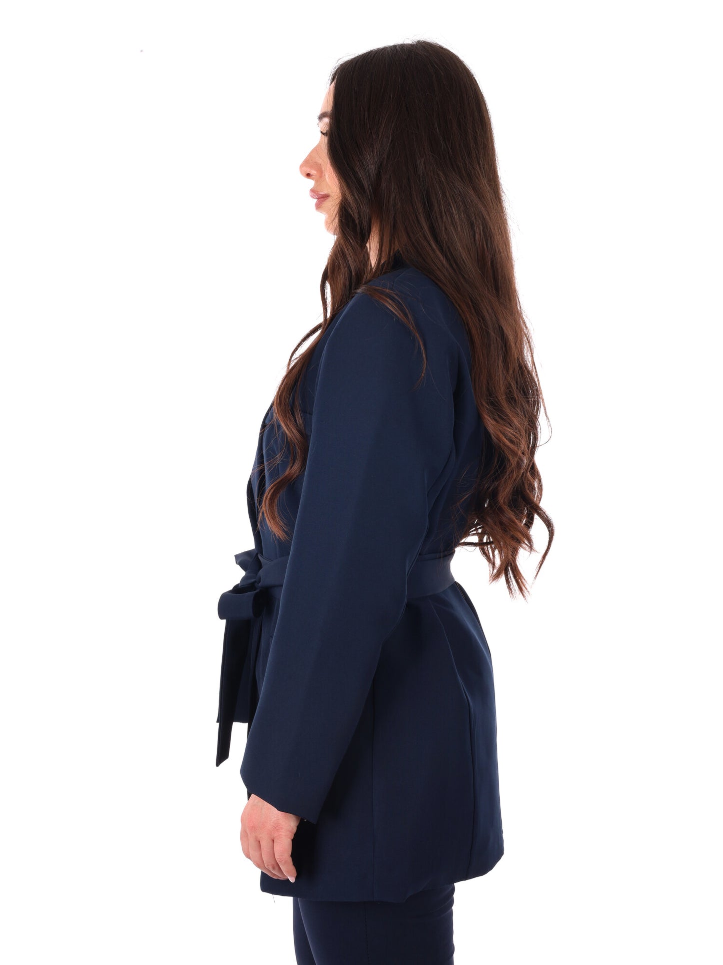 Miss Love giacca elegante blu da donna per la primavera-estate