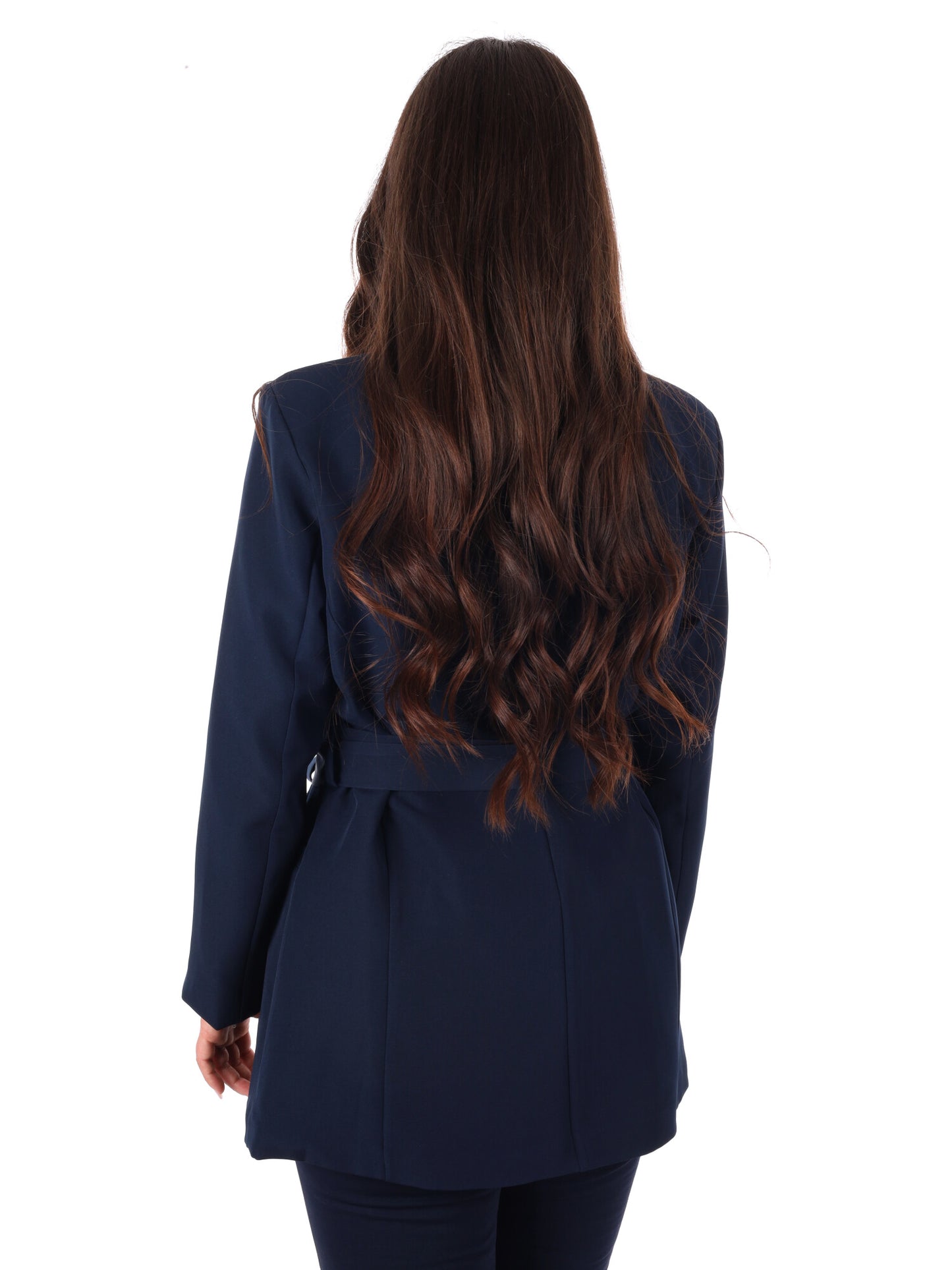 Miss Love giacca elegante blu da donna per la primavera-estate