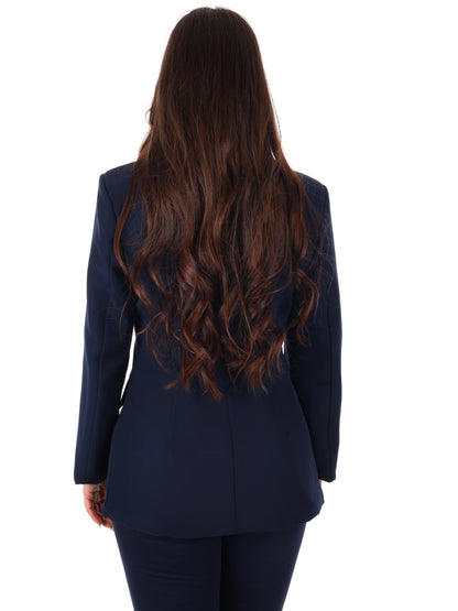 Blazer Miss Love donna blu, eleganza e stile primaverile