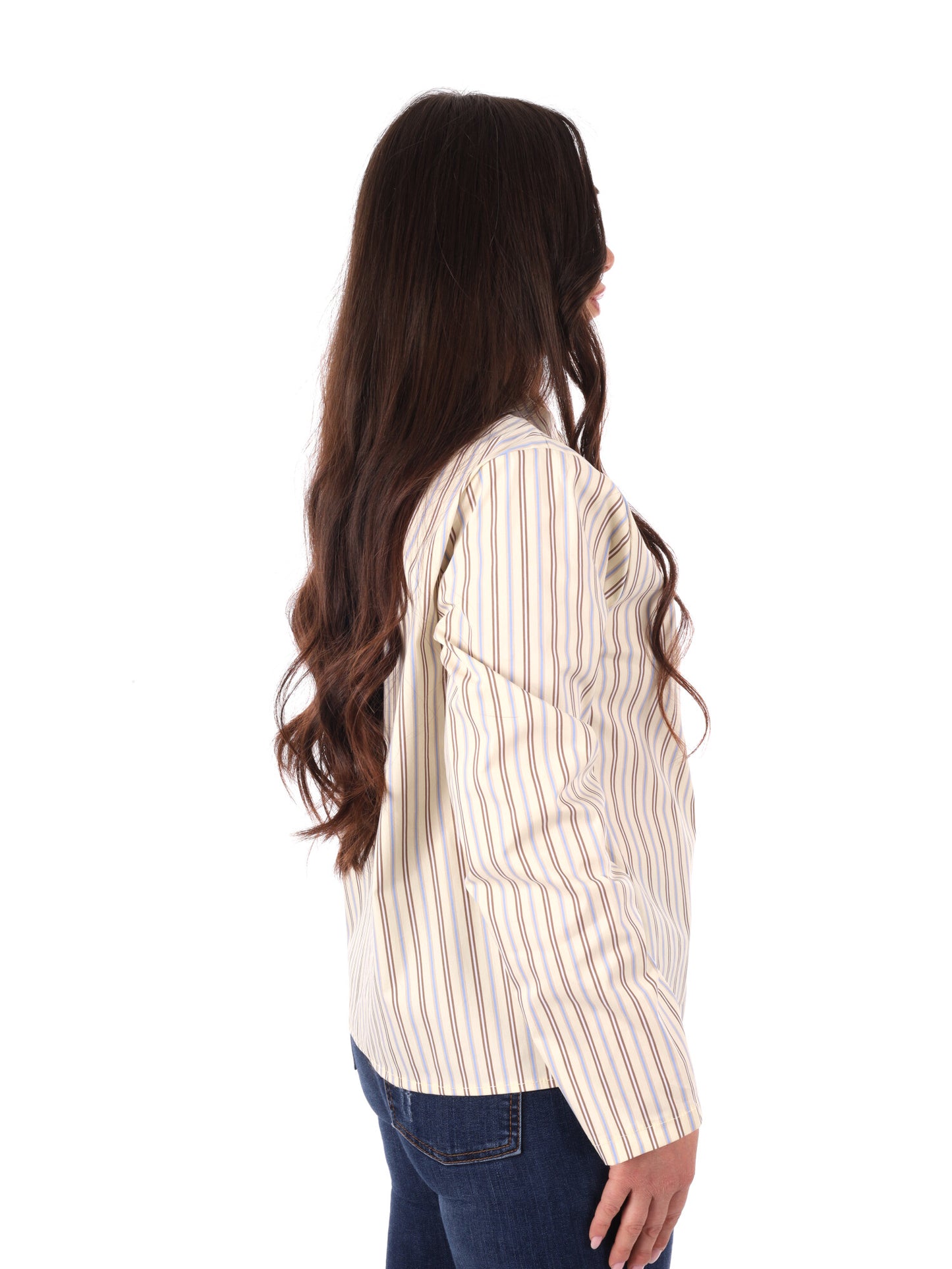 Camicia donna crema Miss Love, elegante e versatile per ogni occasione