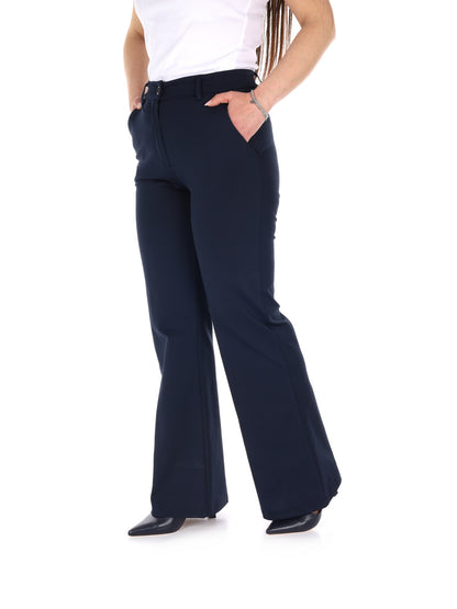 Pantaloni Miss Love da donna in blu, perfetti per primavera-estate