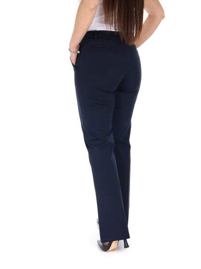 Pantaloni Miss Love da donna in blu, perfetti per primavera-estate