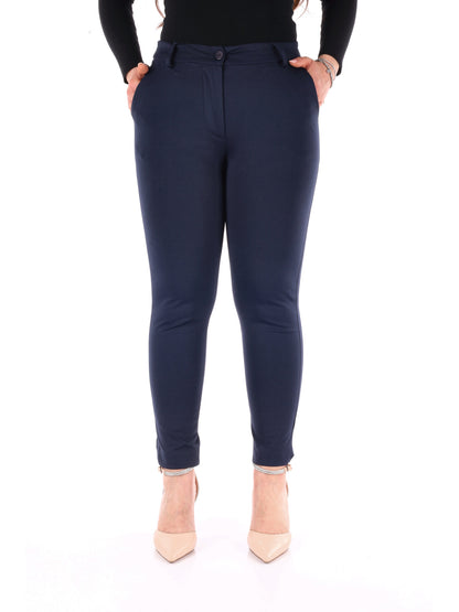 Miss Love, pantaloni blu da donna dallo stile casual versatile