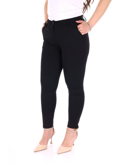 Pantalone skinny nero Miss Love da donna per un look casual elegante