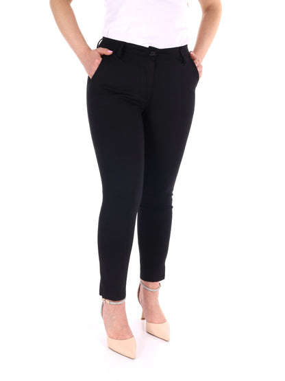 Pantalone skinny nero Miss Love da donna per un look casual elegante
