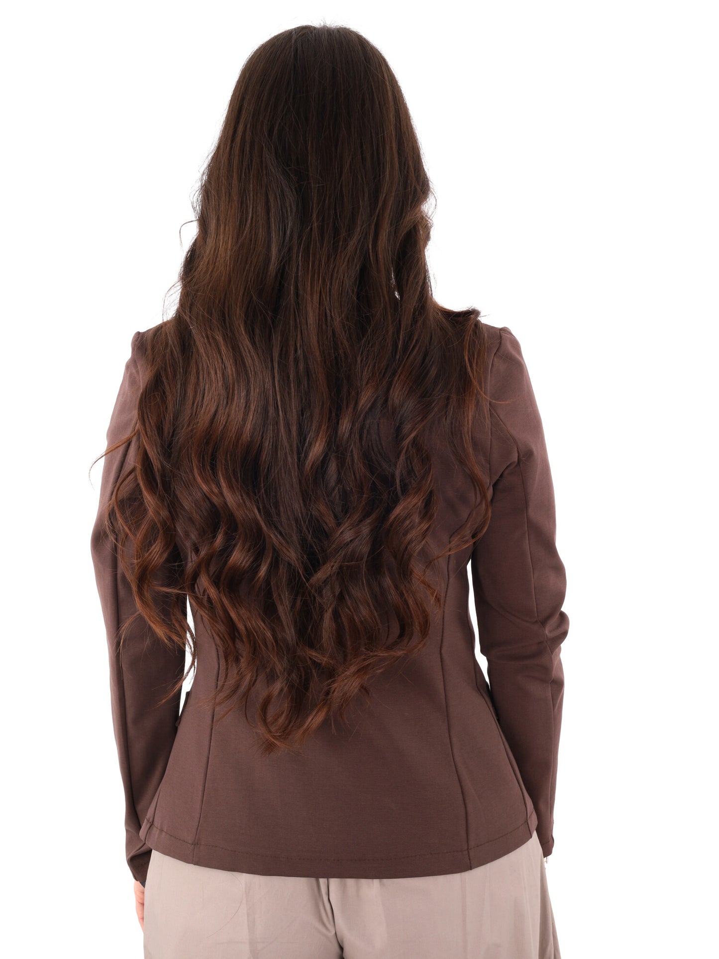 Miss Love blazer beige da donna per primavera estate